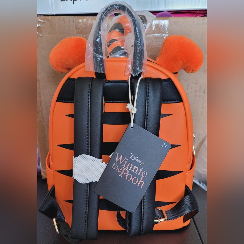 Loungefly Upside Down Tigger Mini Backpack NWT - image 2